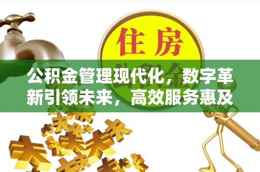 长宁公积金管理现代化，数字革新引领未来，高效服务惠及民生